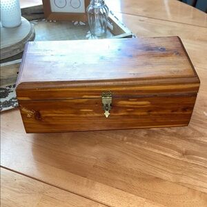 Vintage Wooden Storage Box